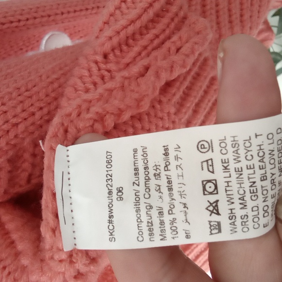 SHEIN Knitted Sweater Flower Print Ladies Clothes - Picture 5 of 7